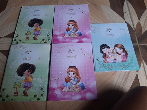 Kit de Cadernos Brochurão, Tilibra, Capa Dura, Jolie, 80 Folhas, .